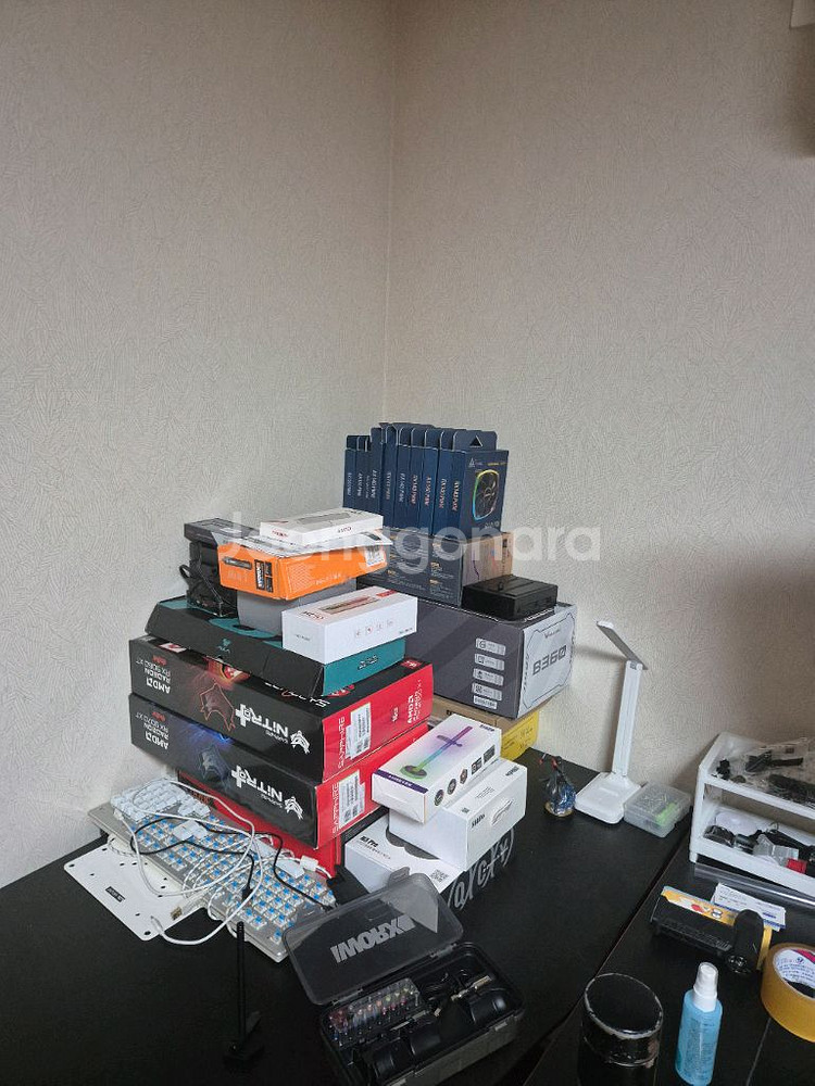 5k모니터+컴퓨터본체 pc--2