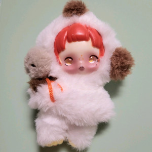 스컬판다 초콜릿 찬송가 키링인형 (인형뽑기제품)