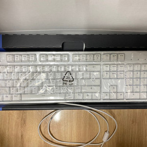 한성 GK787s 기계식 키보드 적축 화이트