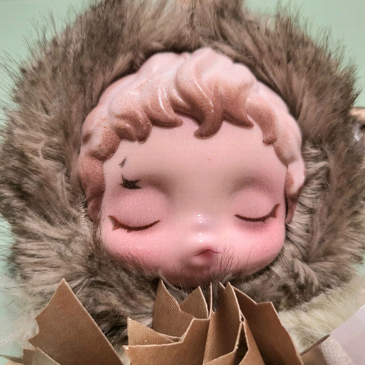 스컬판다 티크우드 키링인형 (인형뽑기제품) 이미지