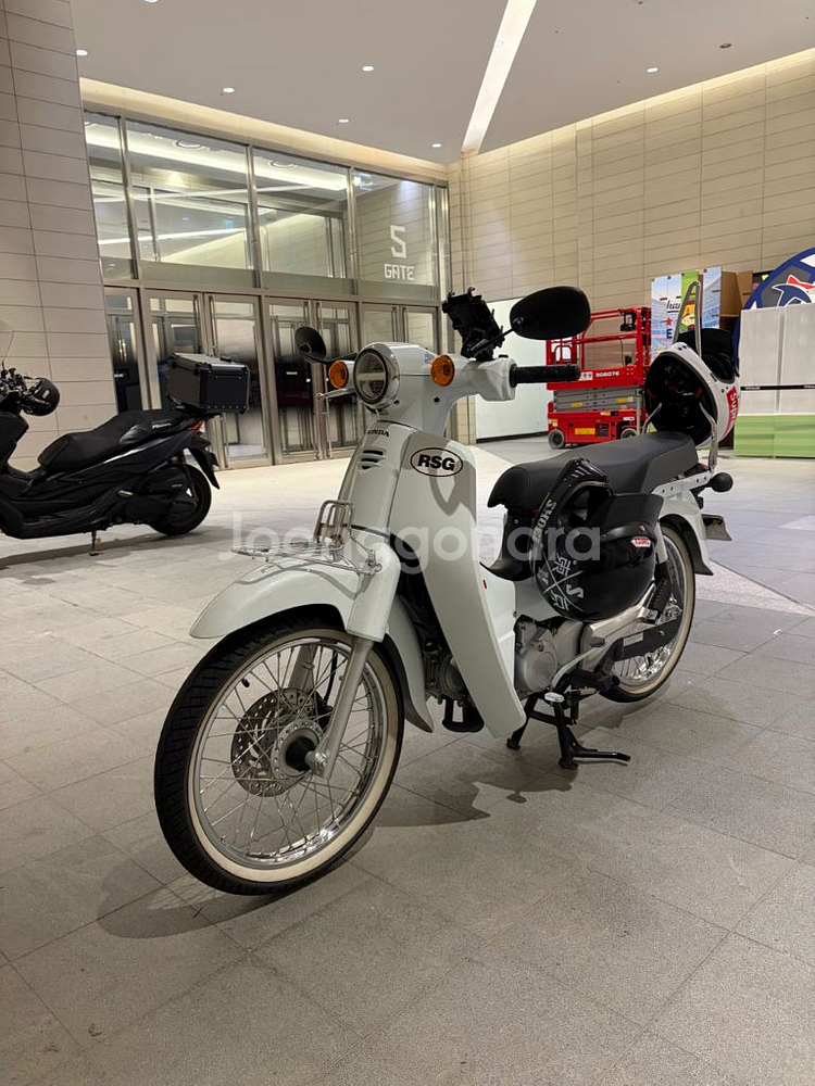 2024년 10월 신차출고 혼다 슈퍼 커브 110 흰색--1