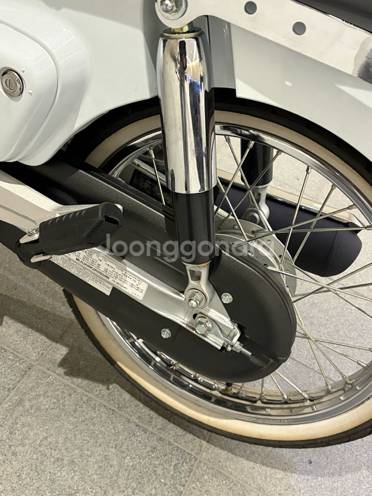 2024년 10월 신차출고 혼다 슈퍼 커브 110 흰색--6