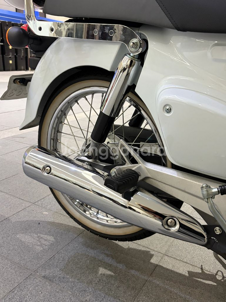 2024년 10월 신차출고 혼다 슈퍼 커브 110 흰색--5