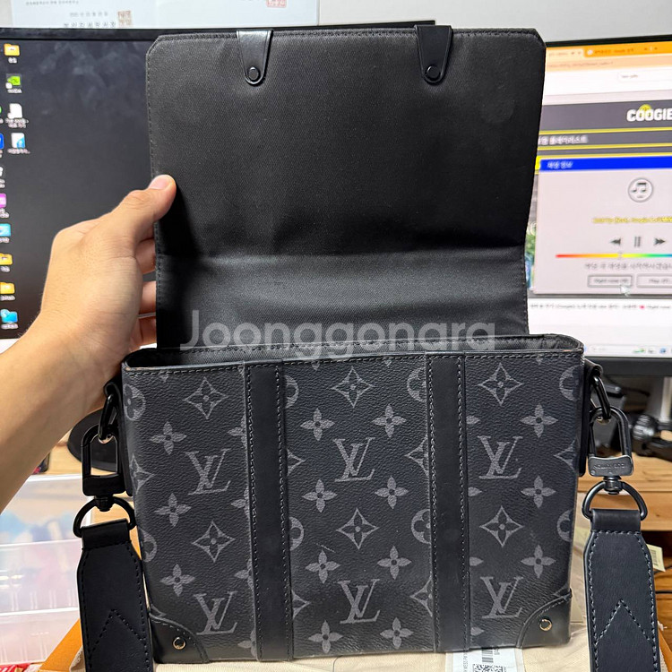 루이비통 트렁크 메신저 크로스백 풀구성--3