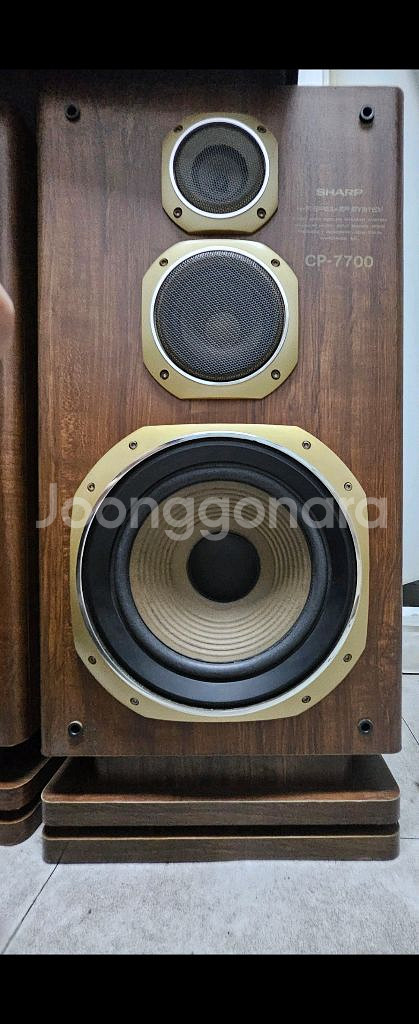 샤프 상위 대형 3WAY 스피커--0