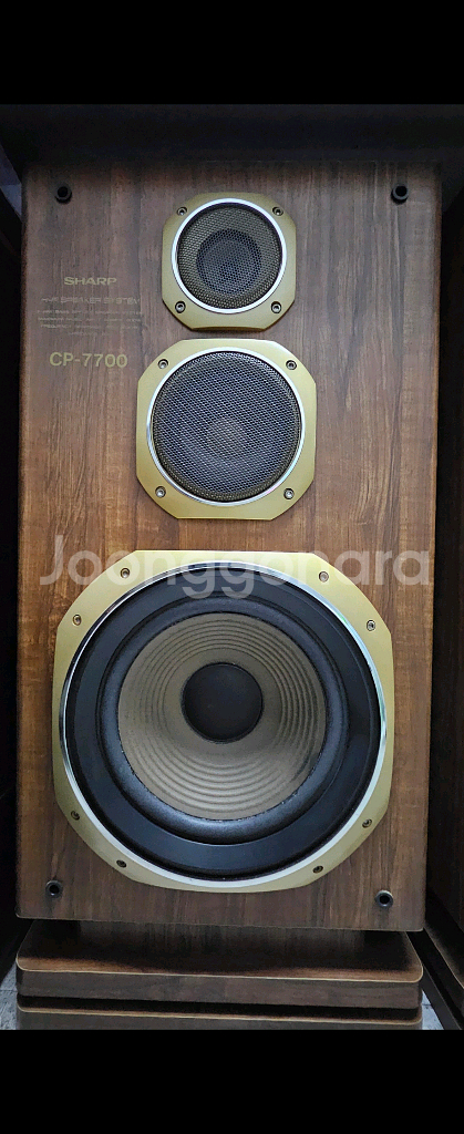 샤프 상위 대형 3WAY 스피커--1