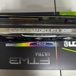 EVGA RTX 3080 FTW3 Ultra 10GB