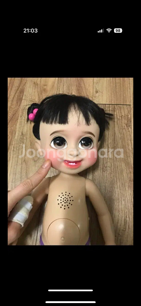 디즈니베이비돌 토킹부 빵지님 리페인팅--0