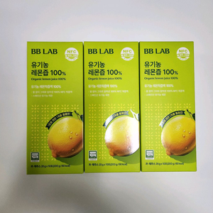 비비랩 유기농 레몬즙 30포