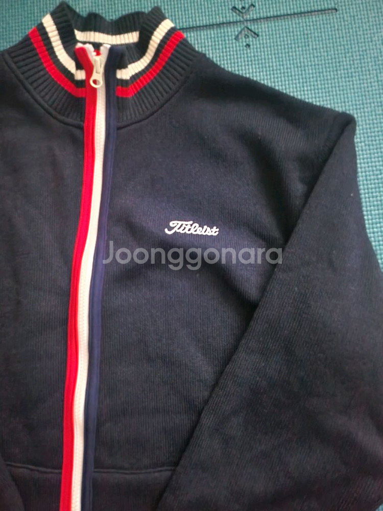 타이틀리스트 기모짚업니트105--1