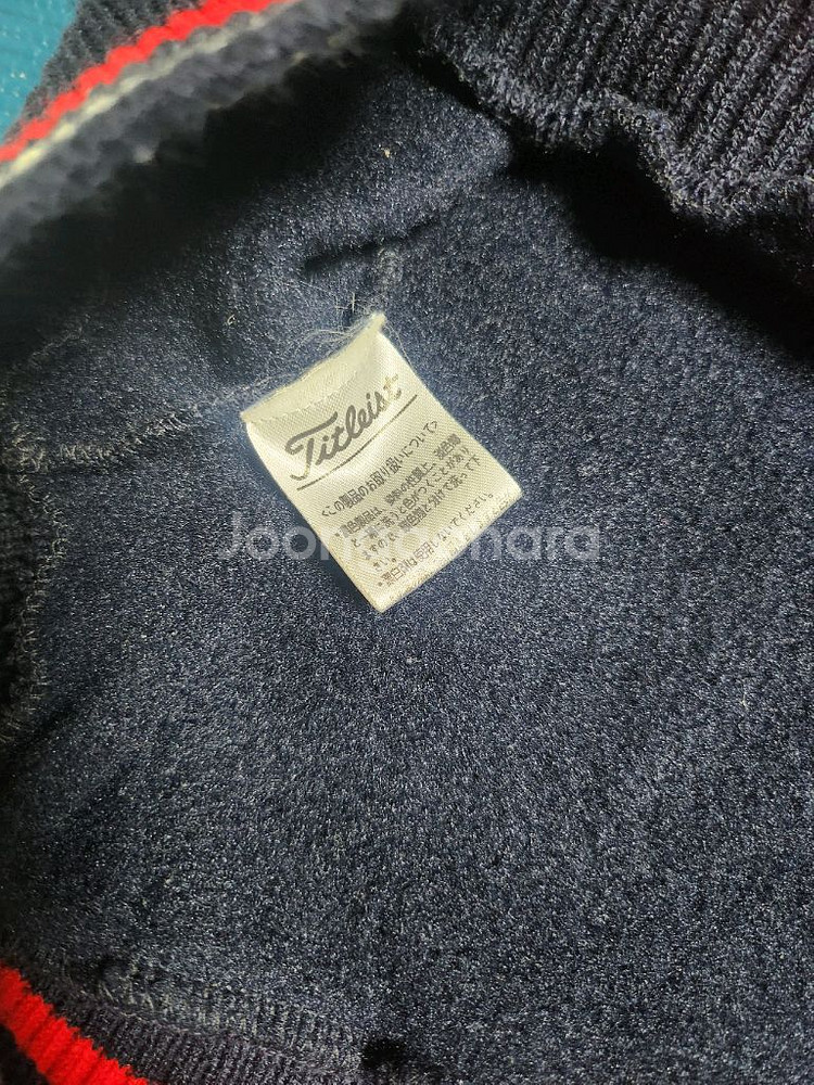 타이틀리스트 기모짚업니트105--6