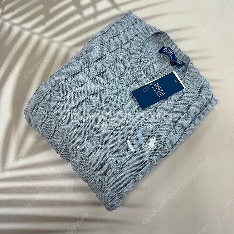 새상품 정품 폴로 랄프로렌 여성 케이블 니트 폴로 꽈--4