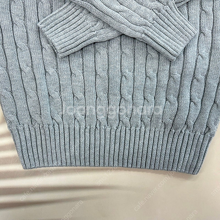 새상품 정품 폴로 랄프로렌 여성 케이블 니트 폴로 꽈--6