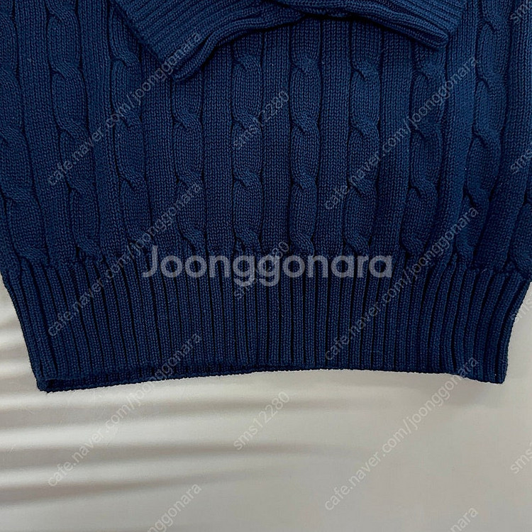 새상품 정품 폴로 랄프로렌 여성 케이블 니트 폴로 꽈--9