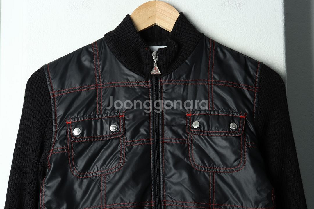 W(S) 르꼬끄 집업 바람막이 점퍼자켓 골프 니트--2