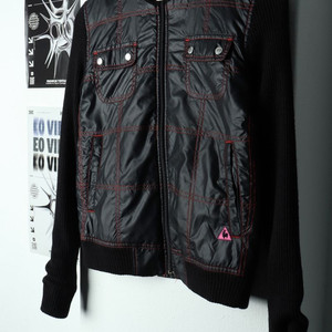 W(S) 르꼬끄 집업 바람막이 점퍼자켓 골프 니트