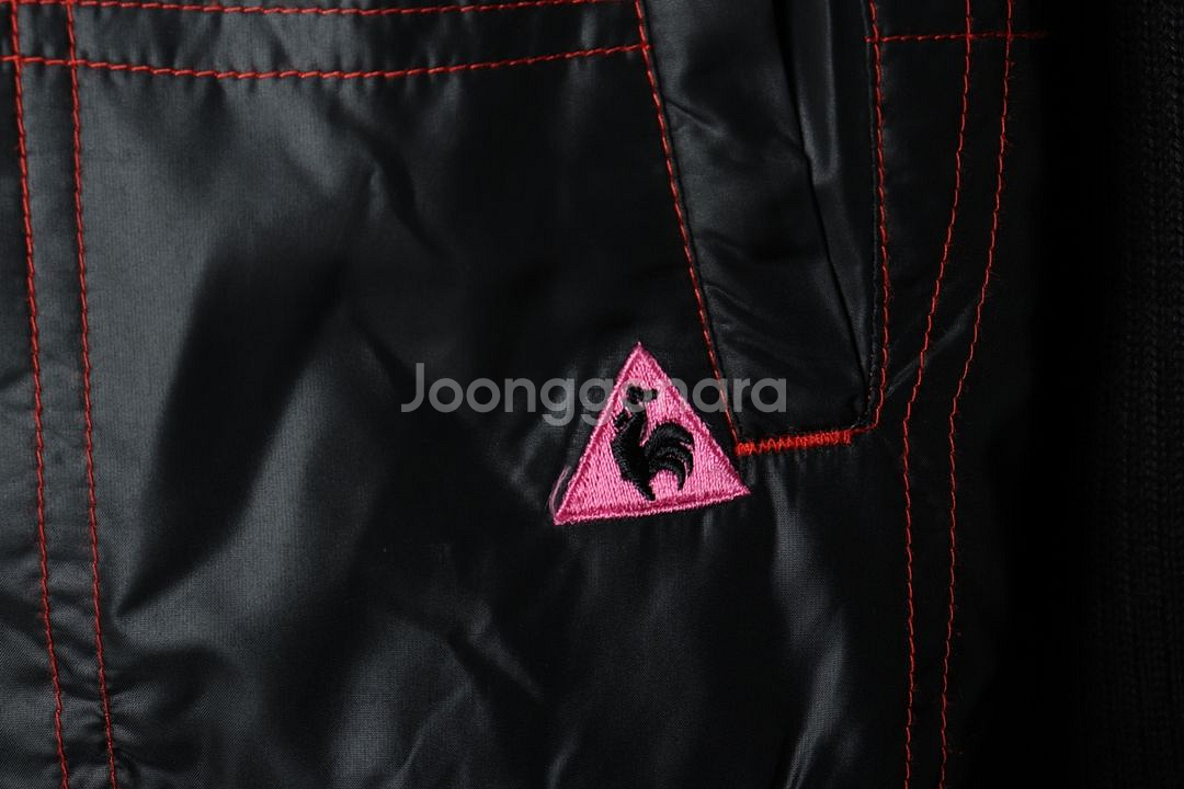 W(S) 르꼬끄 집업 바람막이 점퍼자켓 골프 니트--4