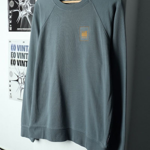 (M-L) 파타고니아 맨투맨 티셔츠 나그랑 차콜