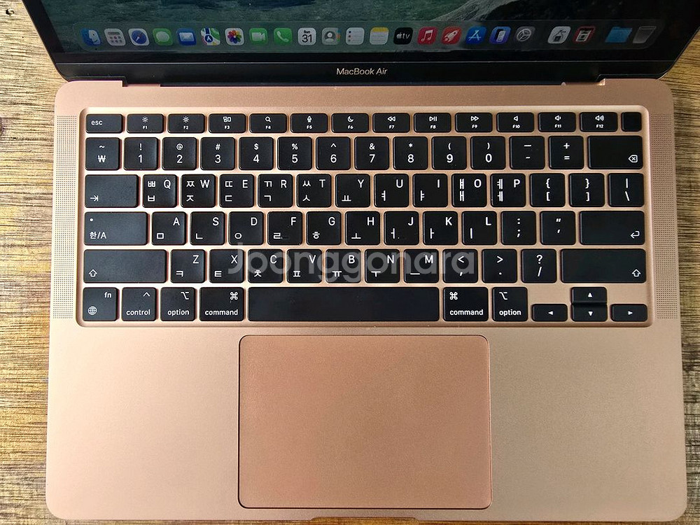 맥북 에어 M1 배터리 100% 사이클18 새 것 수준--1