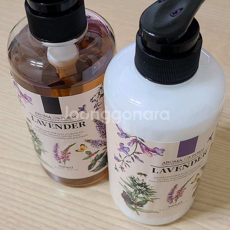 아로마드폼 바디세트, 온더바디 바디워시 4개 일괄 판매--0