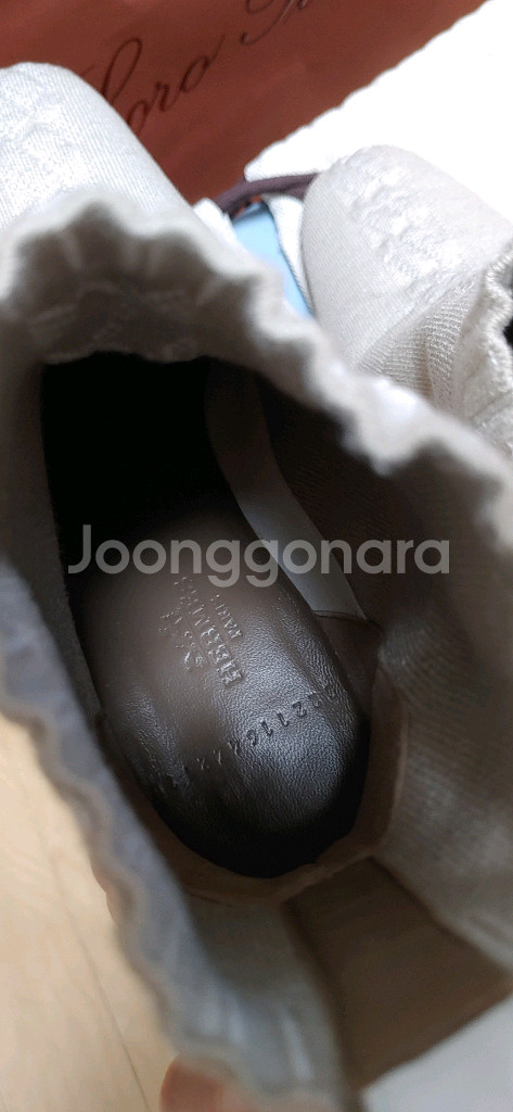 정품)에르메스 듀오 앵클부츠(235)--9