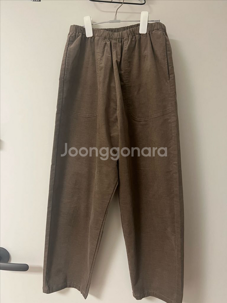 단톤 우먼 이지팬츠 카라멜컬러 36--0