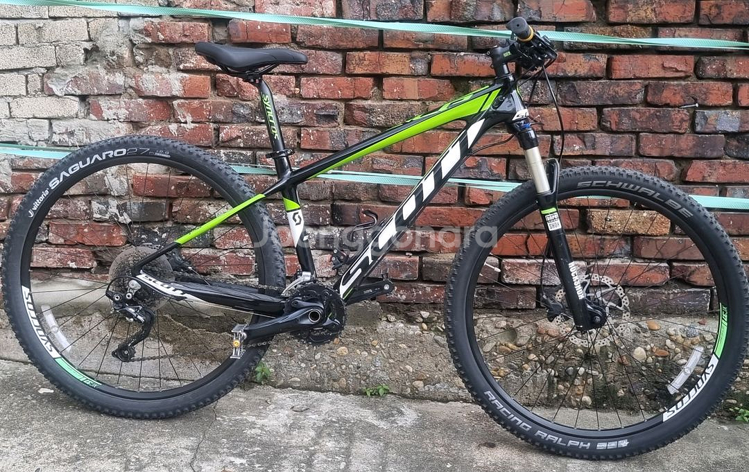 스캇스케일735 카본mtb 자전거 팝니다--1