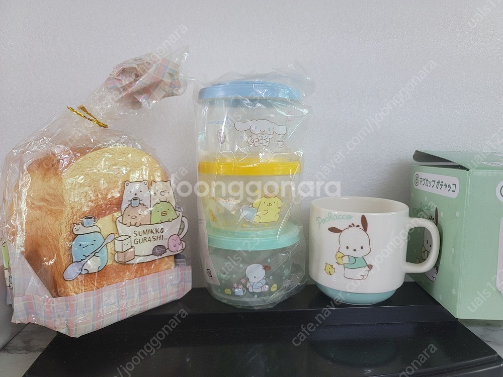 애니9산리오4 마이멜로디 포차코 등 스트랩 인형--5