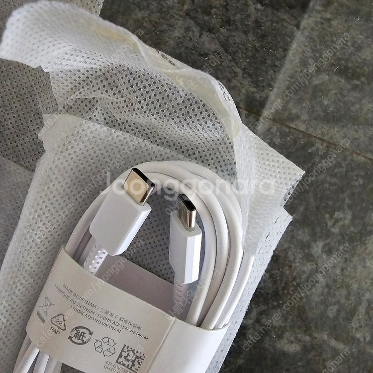 삼성45W C타입 초고속충전기 어댑터 CtoC케이블--5