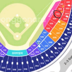 한국시리즈 2차전 LG 1루 레드 지정석 명당