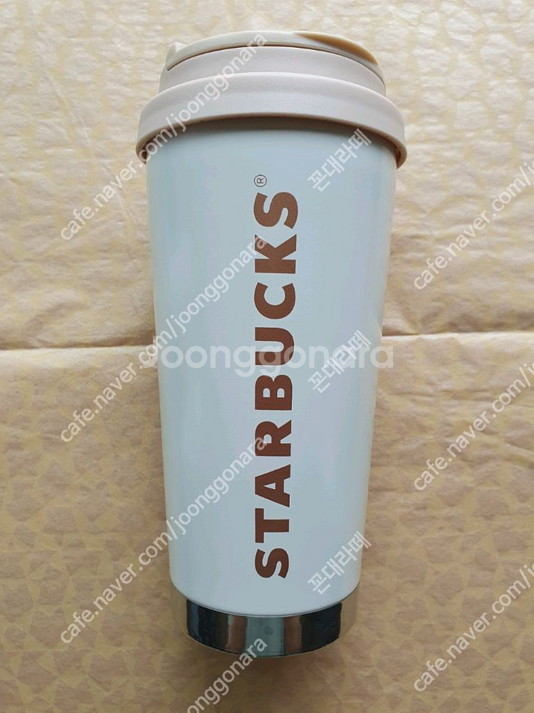 스타벅스 SS 엘마 골드 위드마크 텀블러 473ml--0