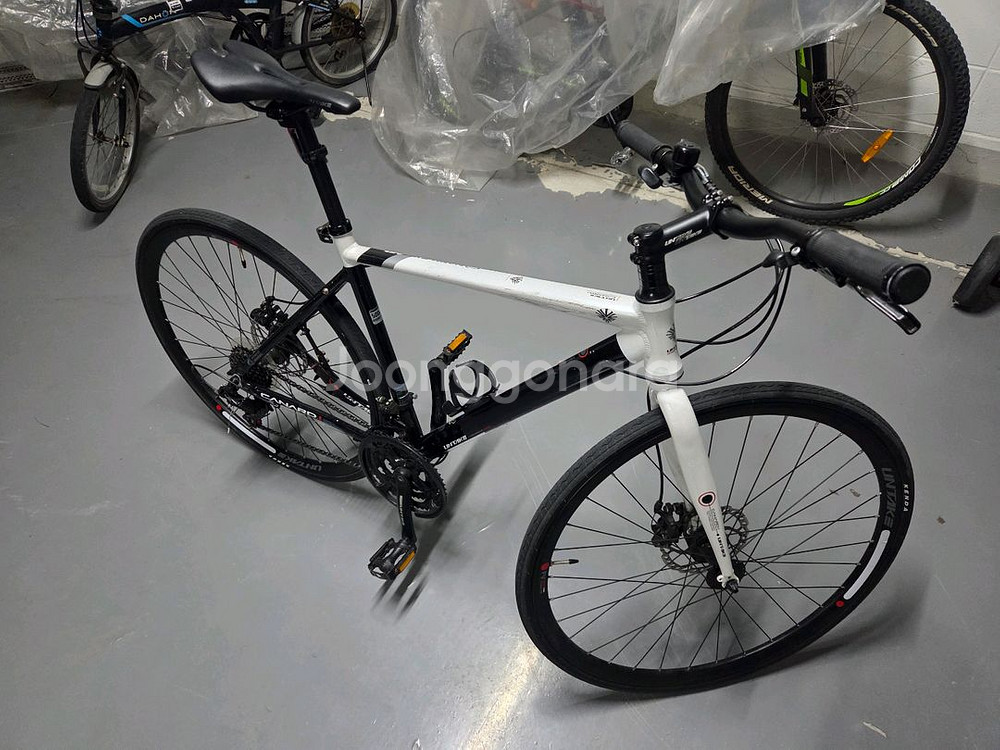 언테이크 카나드1 삼천리 하이브리드 자전거 시마노21단--0