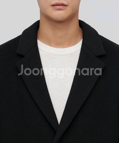 무신사 스탠다드 캐시미어 블렌드 오버사이즈 싱글 코트--3