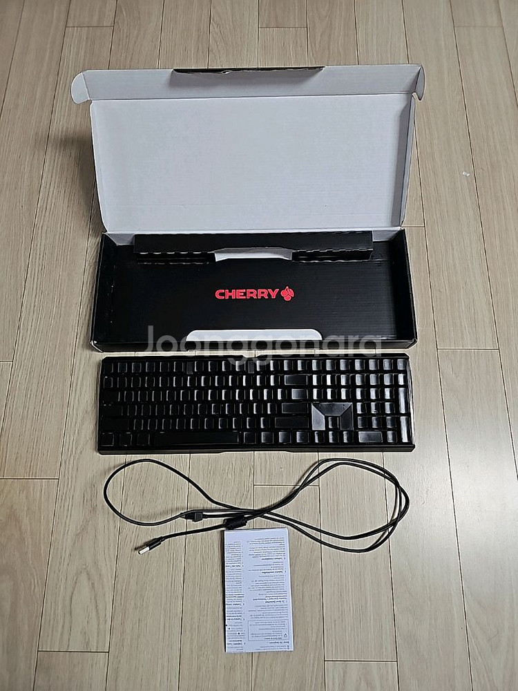 체리 MX BOARD 3.0S (RGB) 블랙 적축--1