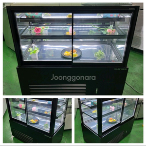 앞문형 정육 숙성 반찬 케잌 디저트 냉동냉장 쇼케이스
