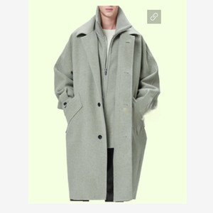 시스템 옴므 SYSTEM 핸드메이드 울 캐시미어 코트