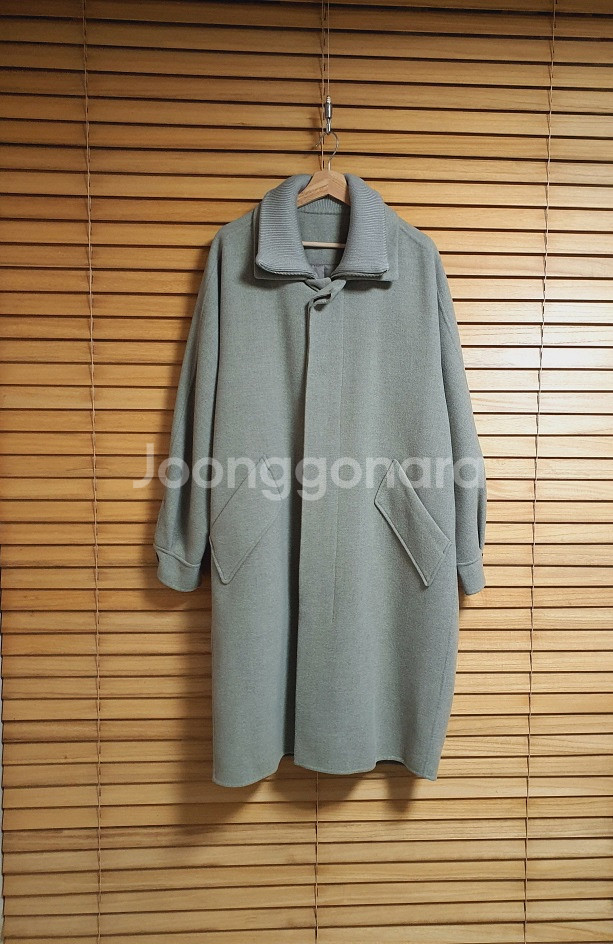 시스템 옴므 SYSTEM 핸드메이드 울 캐시미어 코트--1