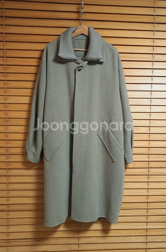 시스템 옴므 SYSTEM 핸드메이드 울 캐시미어 코트--2