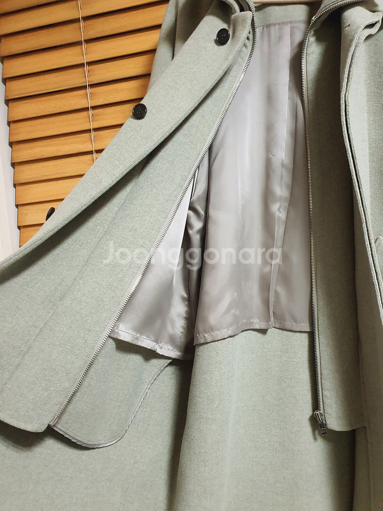 시스템 옴므 SYSTEM 핸드메이드 울 캐시미어 코트--5