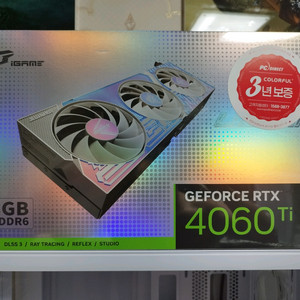 새상품 4060ti ultra oc 8gb