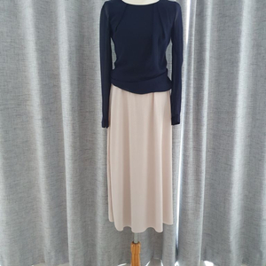 (상태좋음)봄, 가을 롱스커트 44-66