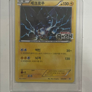 포켓몬카드 프로모 흑의영웅 제크로무 미개봉