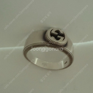 구찌 실버 반지 중고 gg gucci