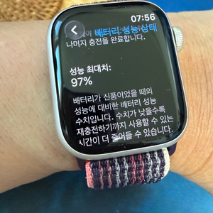 애플워치9 41mm + 애케플 + 정품밴드5개