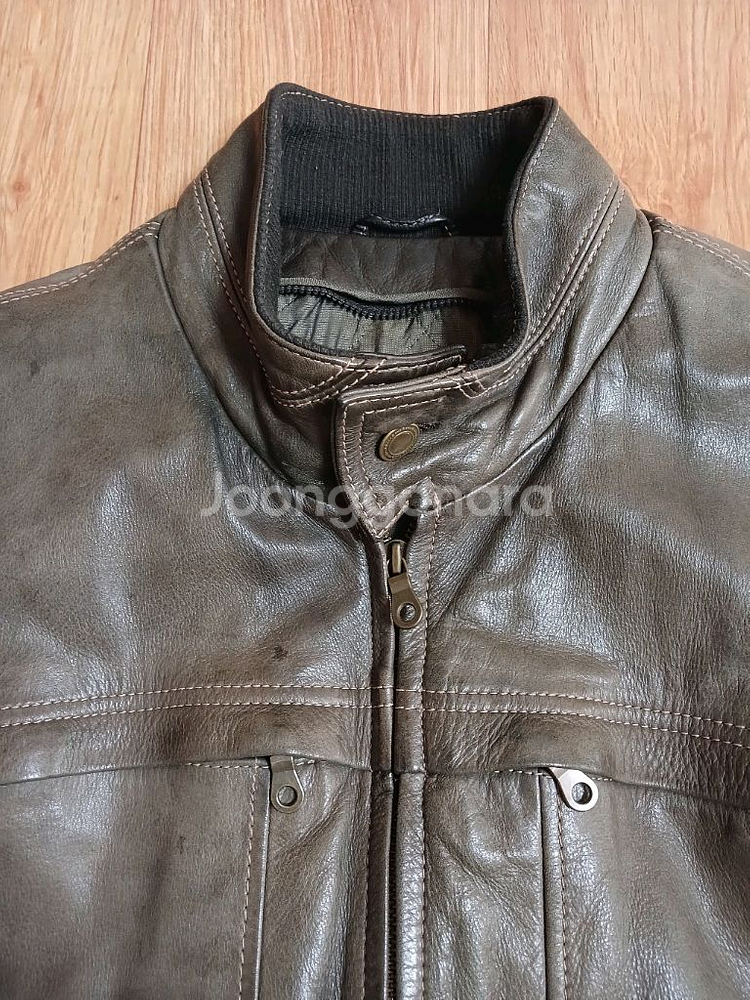 DANIER 대니어(정품) 캐나다 남성 양가죽 자켓 100 (상태 깨끗하고 좋아요)--3