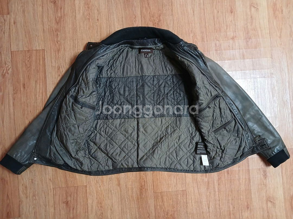 DANIER 대니어(정품) 캐나다 남성 양가죽 자켓 100 (상태 깨끗하고 좋아요)--6