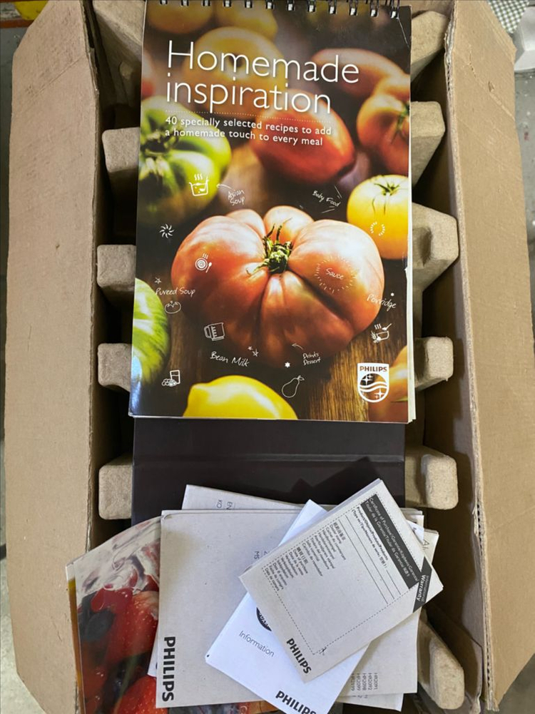 필립스 쿠킹 블렌드(믹서,이유식,가열조리 겸용) 믹서기 이미지