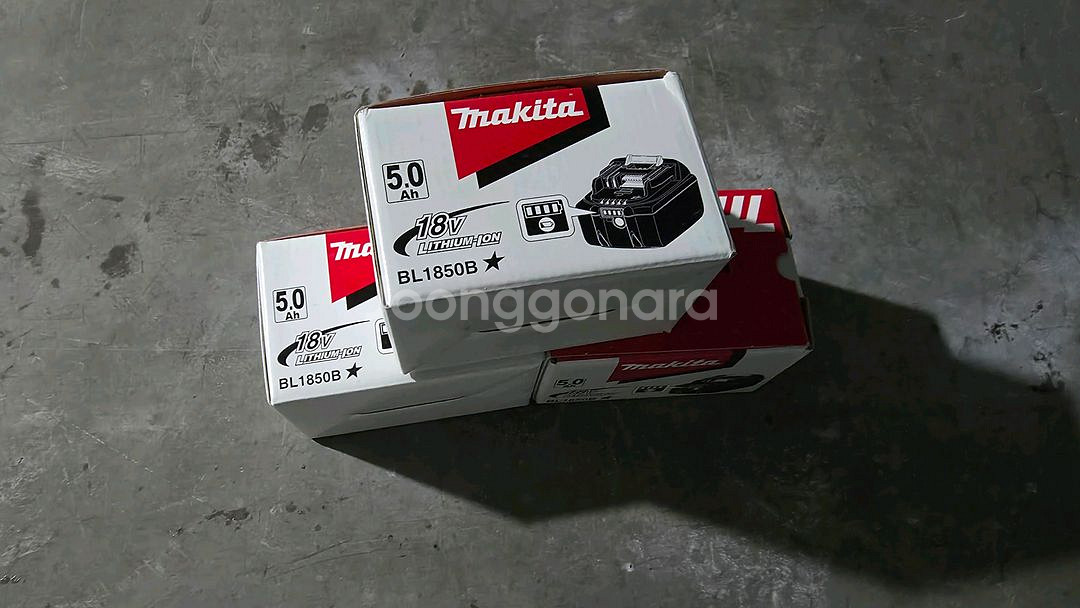 (정품)마끼다 배터리 BL1850B 5,0팝니다--0
