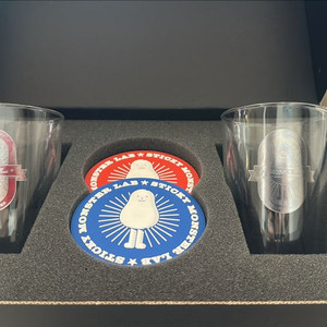 스티키몬스터랩 컵,코스터 세트 새제품