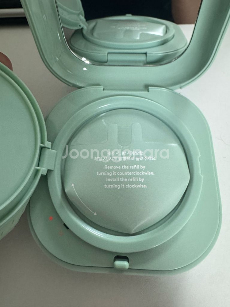 라네즈 네오쿠션 21C 2개+퍼프2개--2